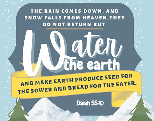 Isaiah 55:10 Devotional