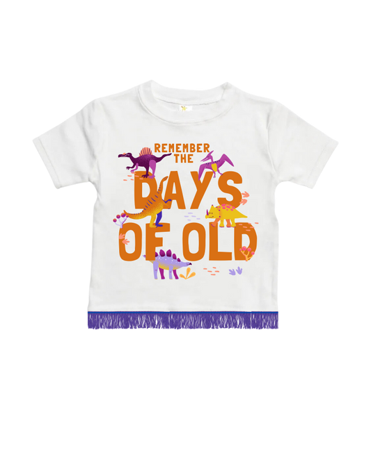 Days of Old - 100% Cotton Kids Shirt