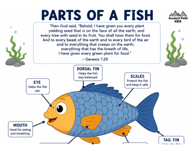 Fish Themed - Learning Activity Pair Worksheets Fishers of Men