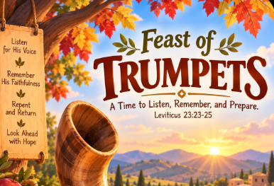 Feast of Trumpets Poster + Word Search + Trumpet Craft
