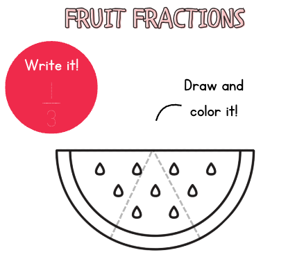 🍐 Fruit of the Spirit: Fraction Worksheets -  Fruits of the Spirit Learning Theme