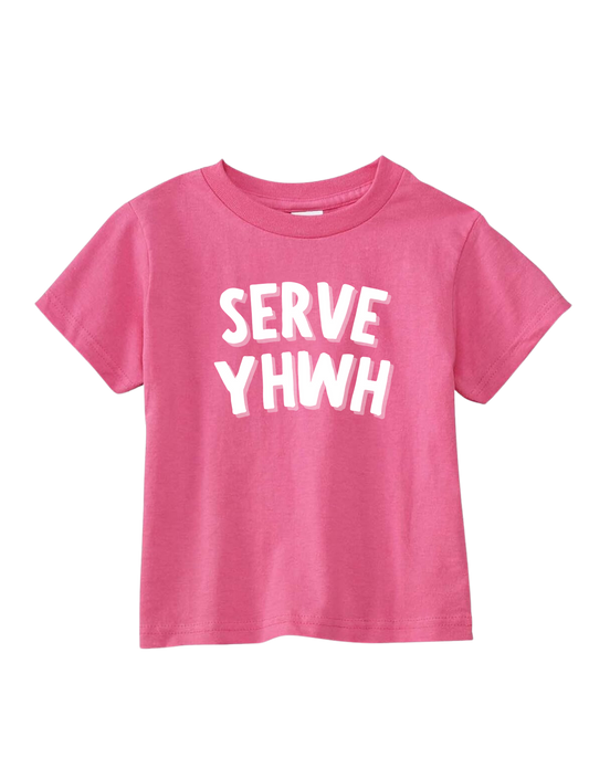Serve YHWH - 100% Cotton Kids Shirt
