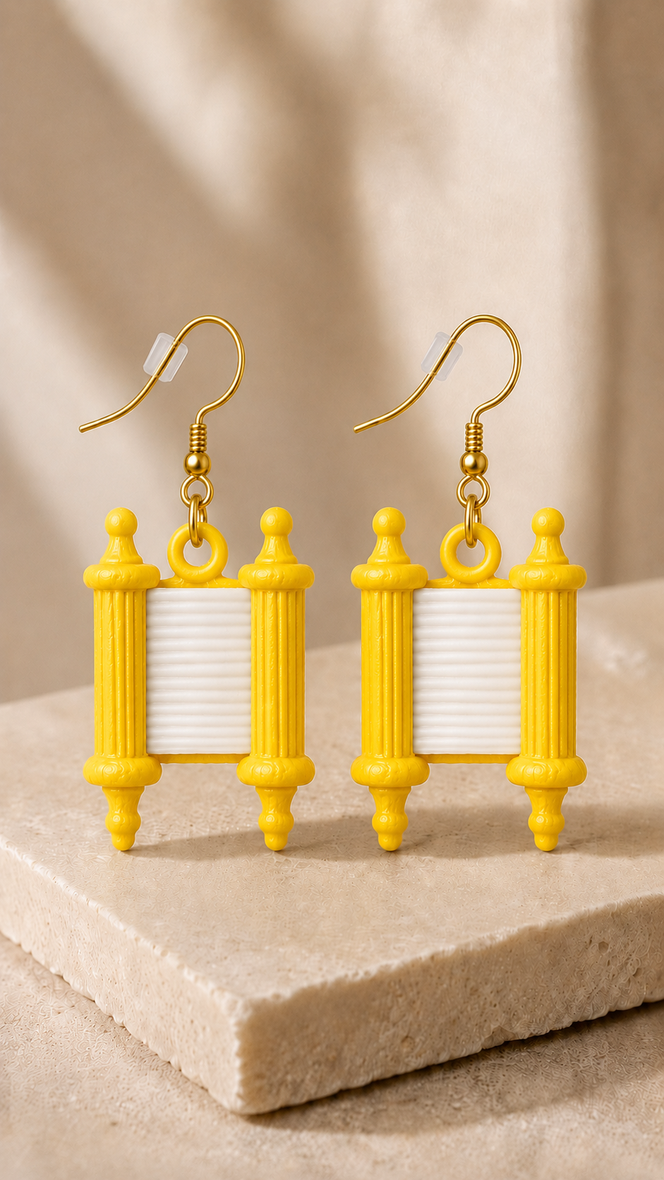 Torah Scroll Earrings - Faith Based Jewelry